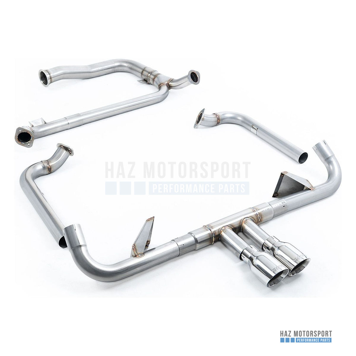 Milltek Sport Turbo Back Exhaust – Porsche 718 GTS 2.5T (Boxter/Cayman) (2016–2020) – photo 1