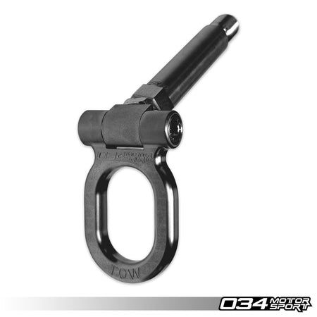 034Motorsport Stainless Steel Tow Hook 150mm - VW Golf GTI & Golf R Mk8 Mk8.5 1