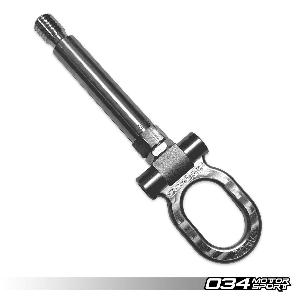 034Motorsport Stainless Steel Tow Hook 150mm - VW Golf GTI & Golf R Mk8 Mk8.5 3