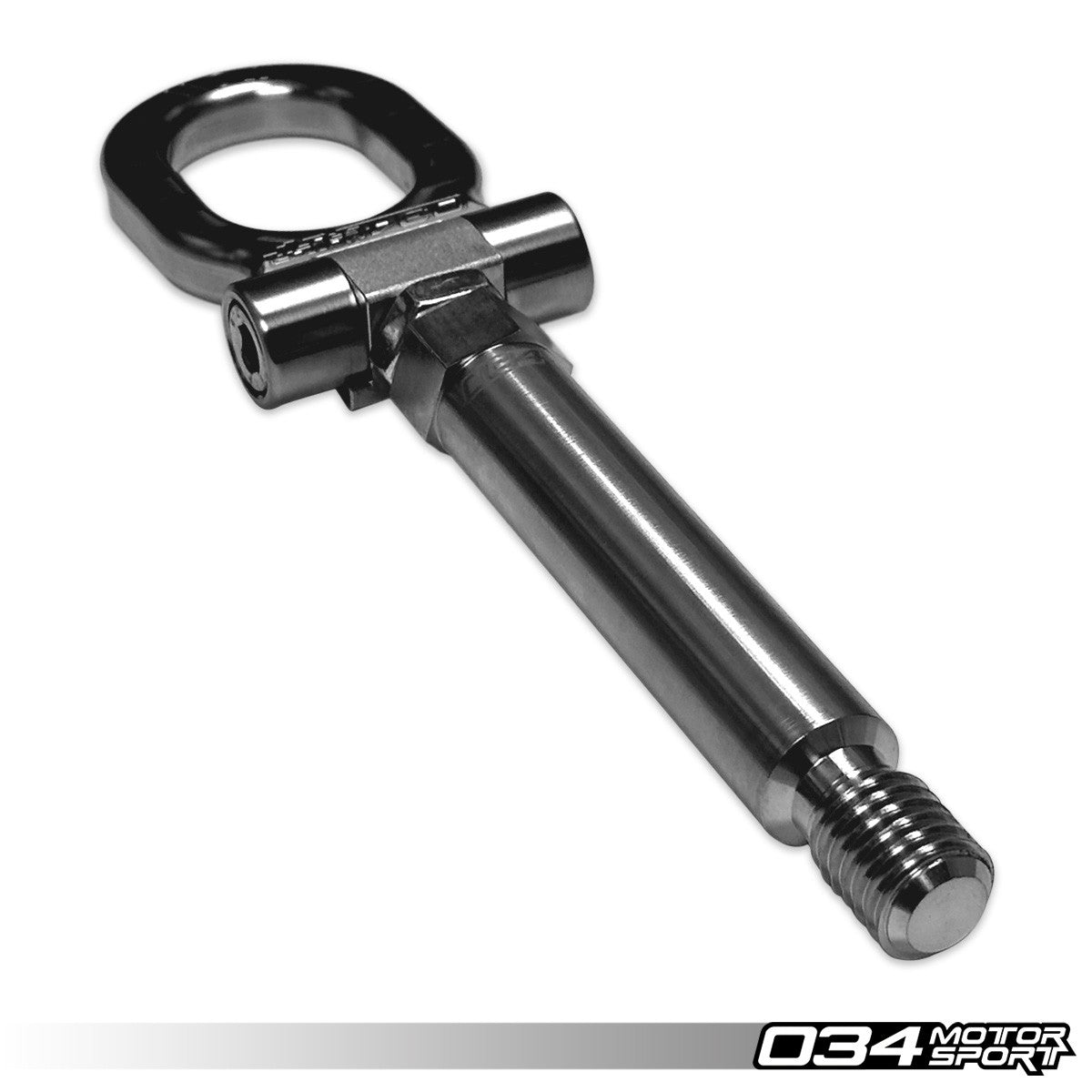 034Motorsport Stainless Steel Tow Hook 150mm - VW Golf GTI & Golf R Mk8 Mk8.5 6
