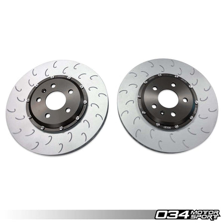 034Motorsport 2-Piece Front Brake Discs 345x30mm - Audi S4 S5 Q5 B8 B8.5 1