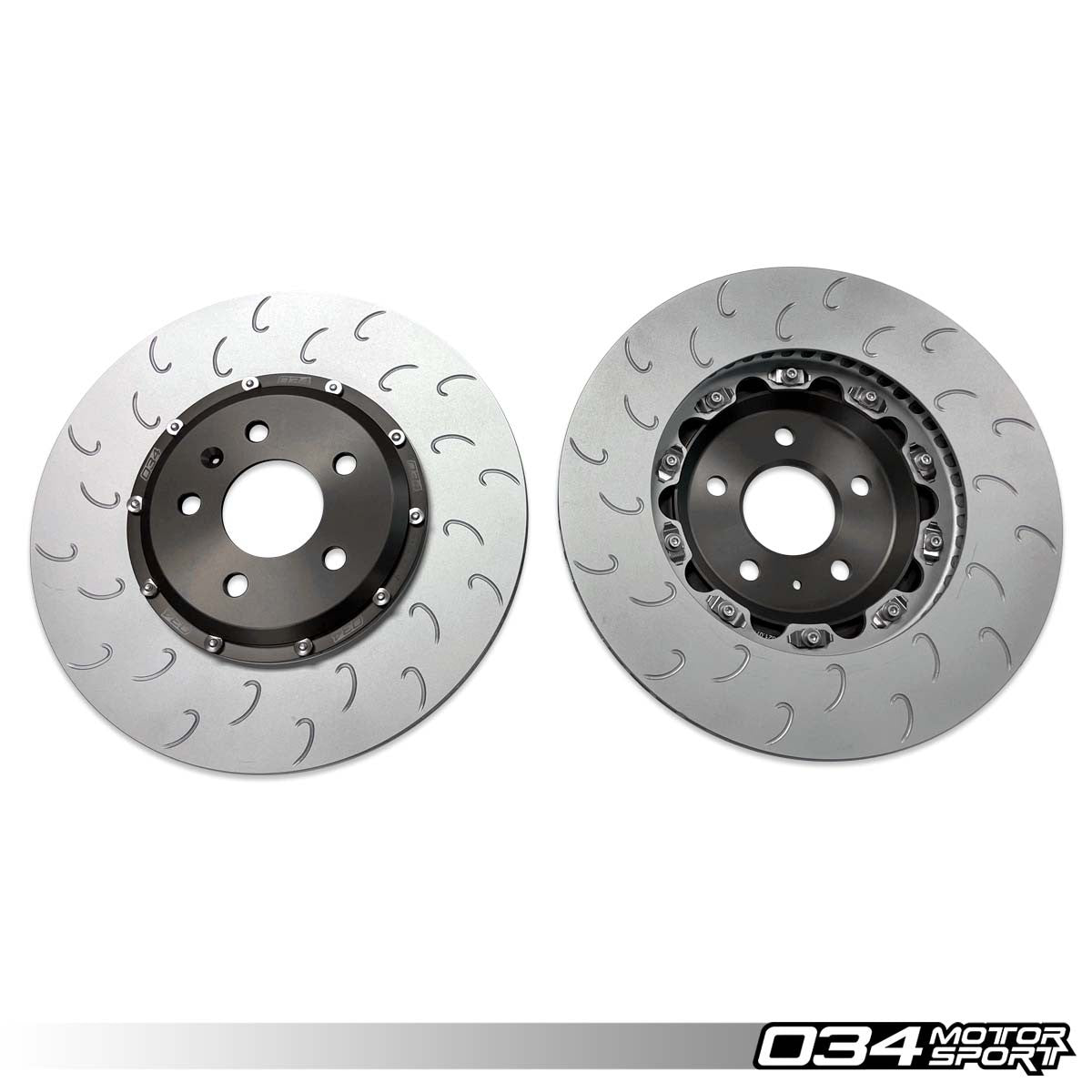 034Motorsport 2-Piece Front Brake Discs 345x30mm - Audi S4 S5 Q5 B8 B8.5 2