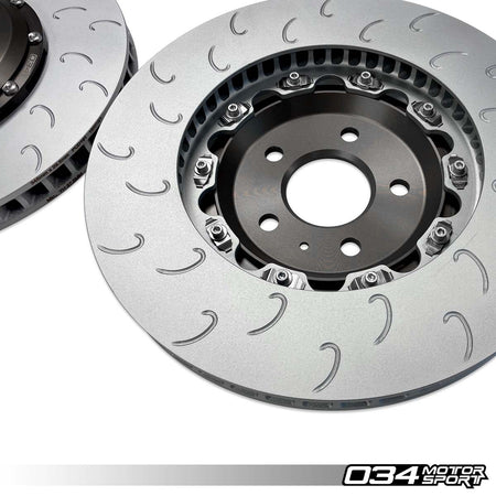 034Motorsport 2-Piece Front Brake Discs 345x30mm - Audi S4 S5 Q5 B8 B8.5 4