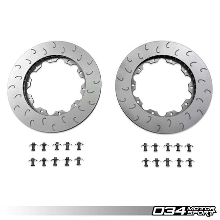 034Motorsport Replacement Rear Disc Rings for 2-Piece Kit - Audi S4 S5 B8/B8.5 1
