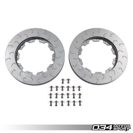 034Motorsport Replacement Front Rotor Ring Set 370mm - Audi RS3 8V.5 & TT RS 8S 1
