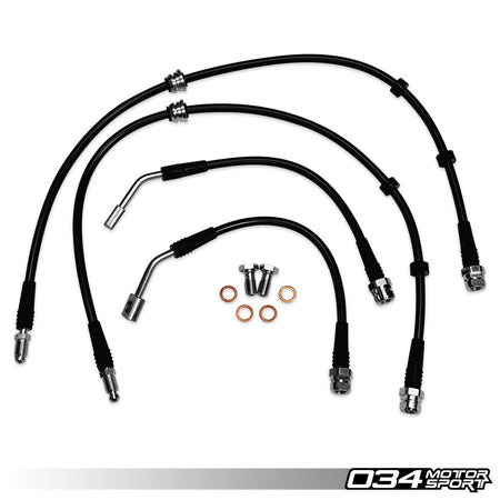 034Motorsport Stainless Steel Braided Brake Line Kit - Audi RS3 8Y 2.5 TFSI 1