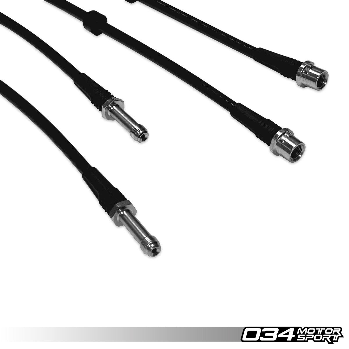 034Motorsport Stainless Braided Brake Line Kit - Audi A6, S6, A7 & S7 C7 C7.5 2
