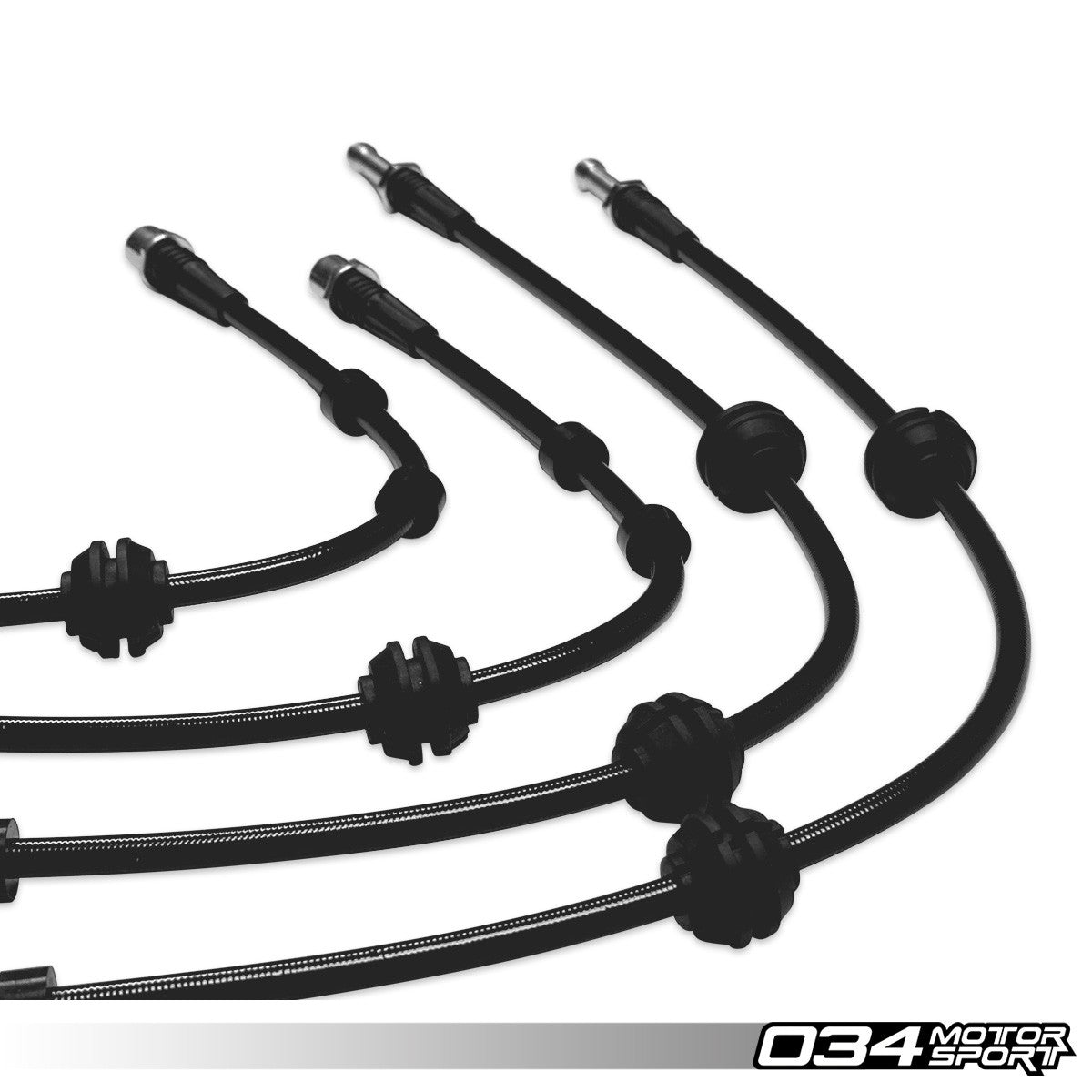 034Motorsport Stainless Braided Brake Line Kit - Audi A6, S6, A7 & S7 C7 C7.5 3