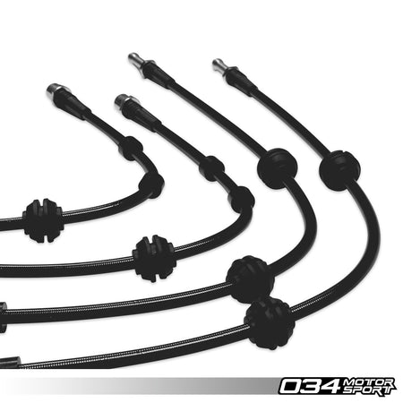 034Motorsport Stainless Braided Brake Line Kit - Audi A6, S6, A7 & S7 C7 C7.5 3