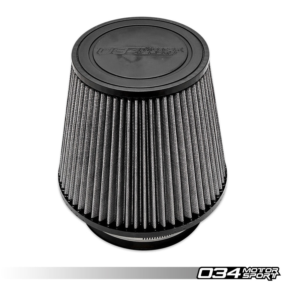 034Motorsport SuperDuper 5in Air Filter for S34 Intake - Audi S4 S5 SQ5 RS5 B9 1