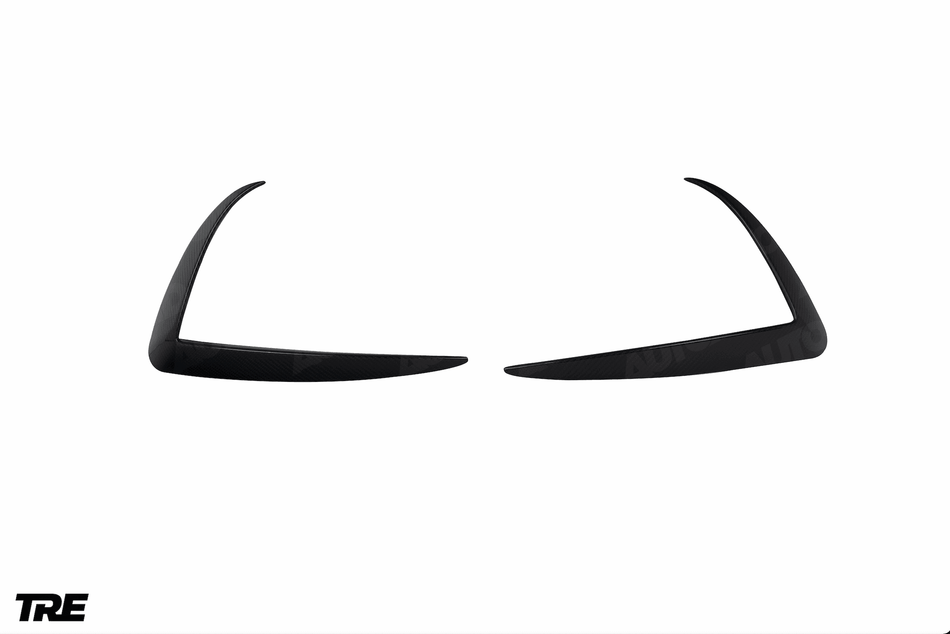 FORM Industries FORM Pre-Preg Carbon Fibre Front Bumper Canards for Tesla Model 3 by FORM (2018+)