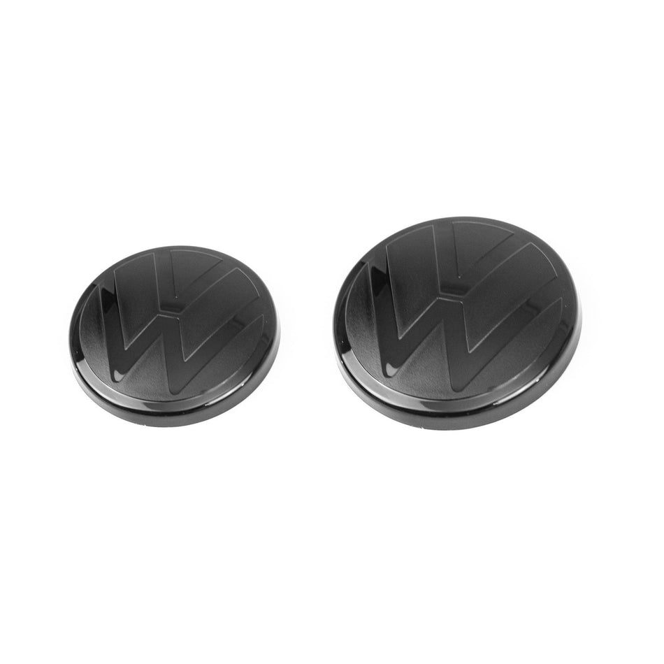 FORM Industries VW Golf, Golf GTI & Golf R Mk7 / Mk7.5 Blackout Badges Front & Rear Set by FORM (2013-2020)