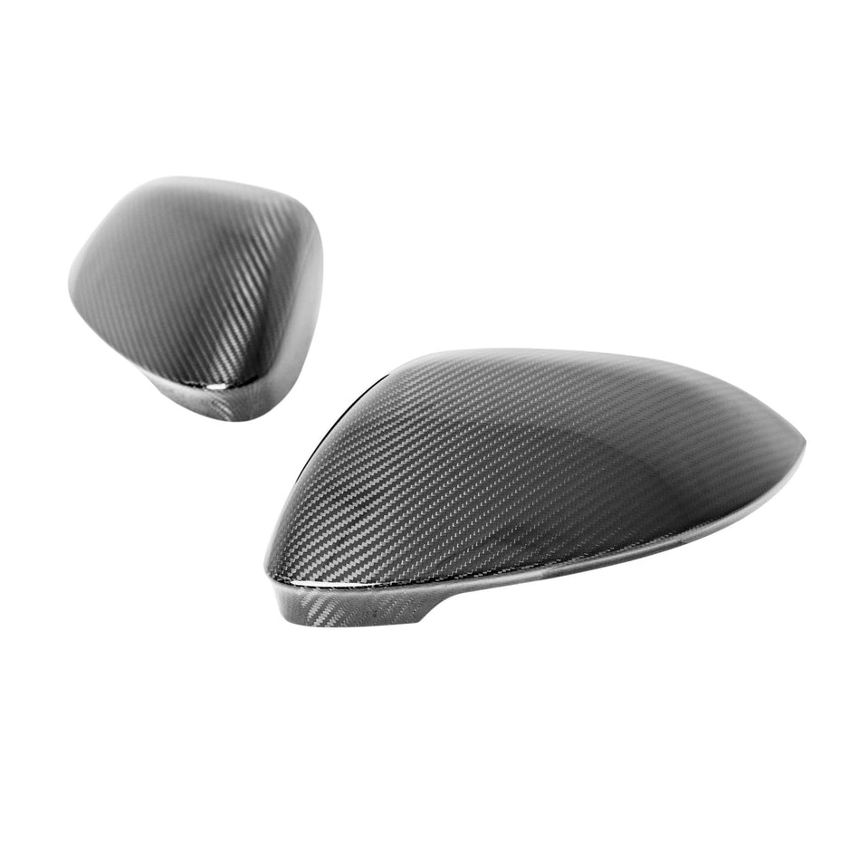 FORM Industries VW Golf / Golf GTI / Golf R Mk8 & Mk8.5 Pre-Preg Carbon Fibre Wing Mirror Covers by FORM (2019+)
