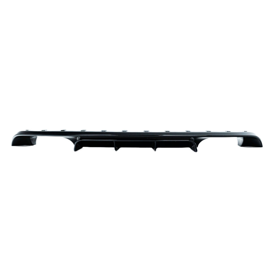 VW Golf R Mk7.5 EVO-1 Gloss Black Rear Diffuser by ZAERO (2017-2020)