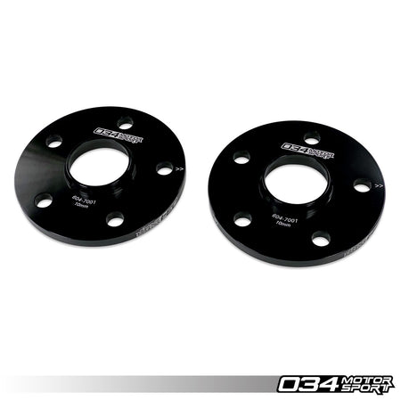 034Motorsport 10mm Wheel Spacer Pair 5x112 57.1mm Bore - Audi & VW Billet Alloy 1