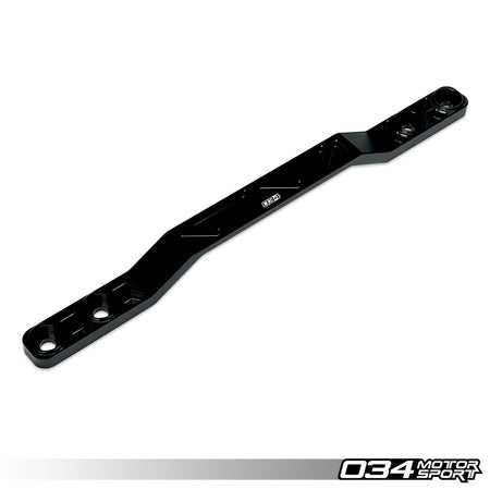 034Motorsport X-Clear Billet Tunnel Brace - VW Golf R Mk7 Mk8, Audi S3 quattro 2