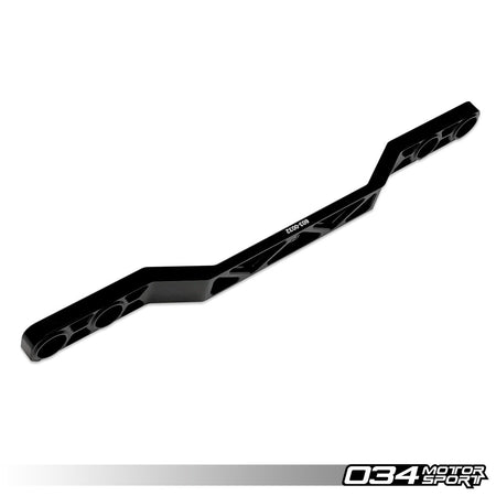 034Motorsport X-Clear Billet Tunnel Brace - VW Golf R Mk7 Mk8, Audi S3 quattro 3