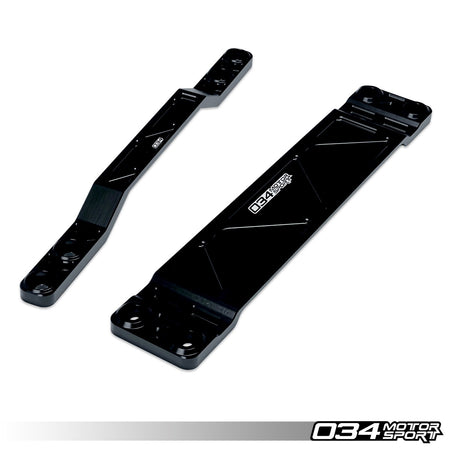 034Motorsport X-Clear Billet Tunnel Brace - VW Golf Mk7 Mk8 & Audi A3 FWD 2