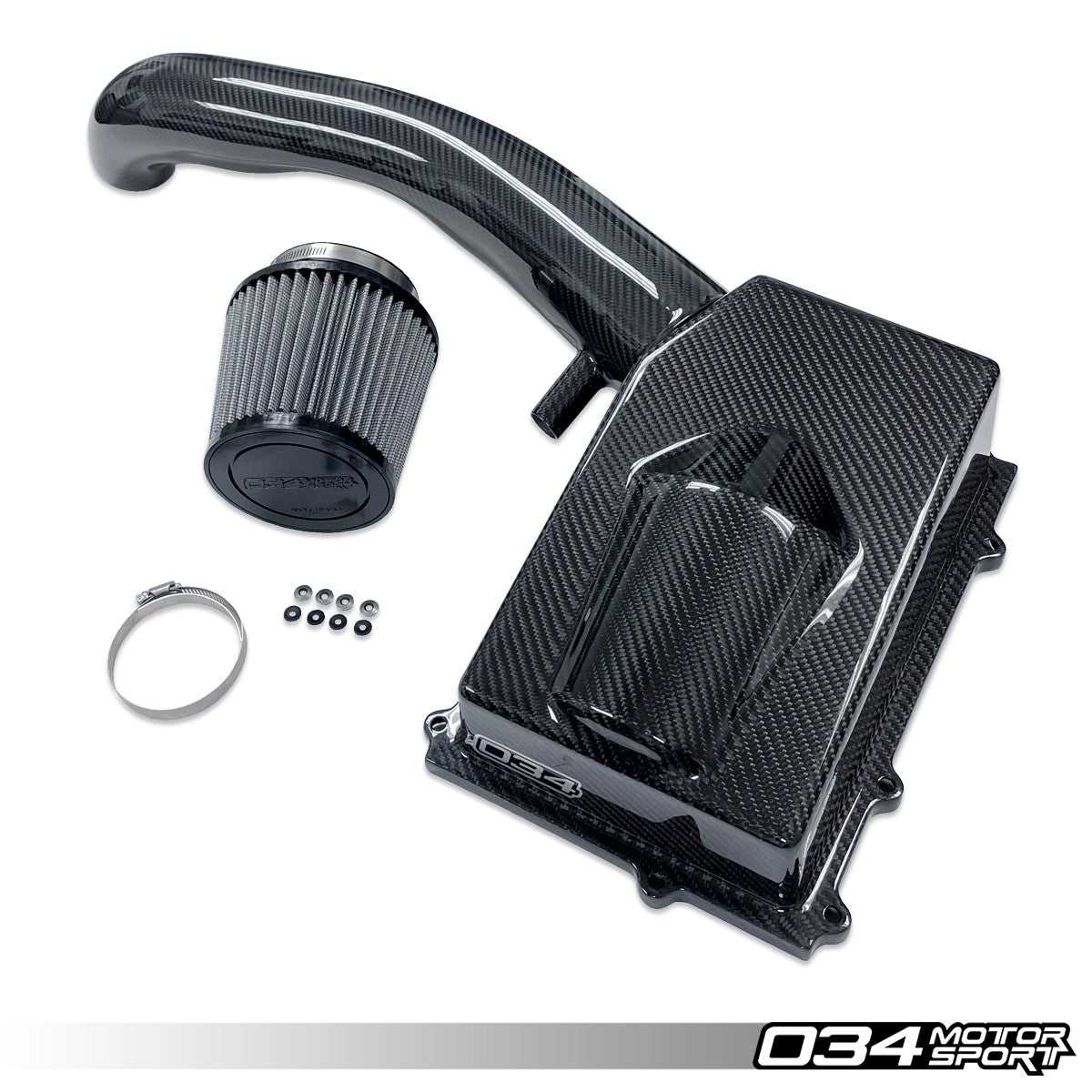 034Motorsport X34 Carbon Fibre Closed Cold Air Intake - Audi TT RS 8J RS3 8P 2.5 1