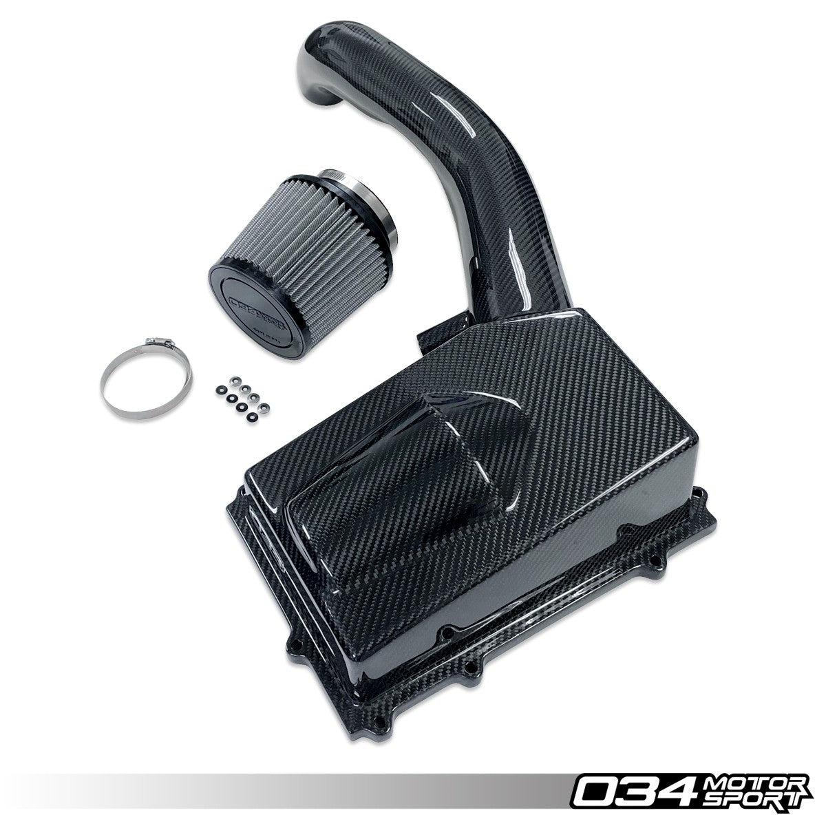 034Motorsport X34 Carbon Fibre Closed Cold Air Intake - Audi TT RS 8J RS3 8P 2.5 2