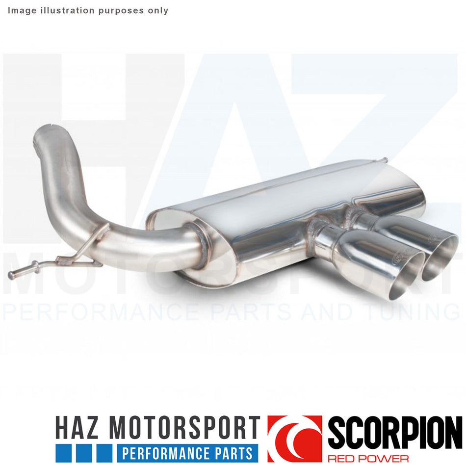 Ford Focus Mk3 ST250 Hatch 12- 3" Resonated Catback Exhaust Polished Daytona Tip