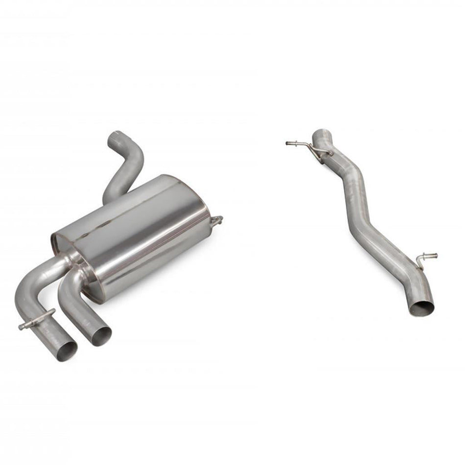 Scorpion Exhaust Audi S3 8P 06-12 70mm / 2.75" Non-resonated cat-back system