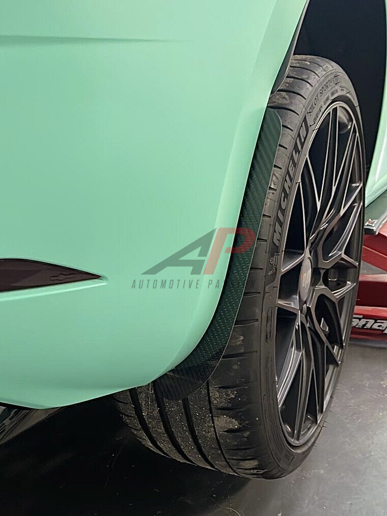 AP Design Carbon Fibre Rear Mud Flaps/Arch Guards - Seat Leon Cupra MK3 5F
