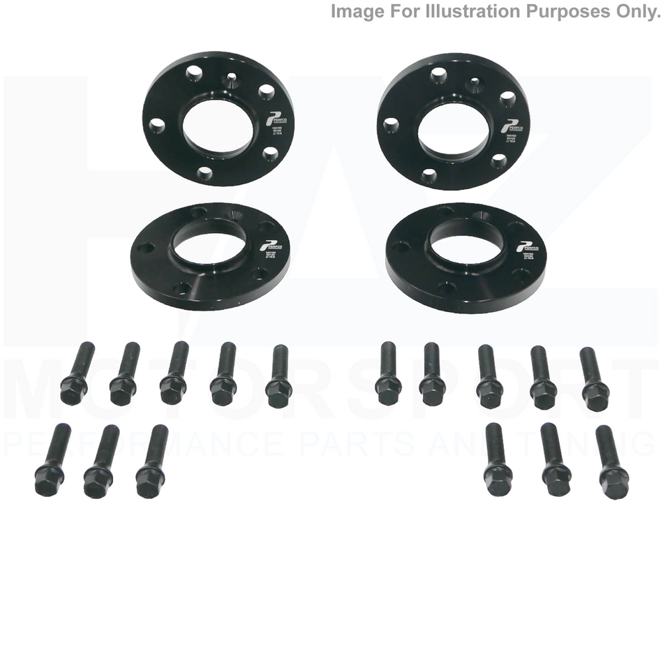 BMW X3M F97 Alloy Wheel Spacer Kit Front 13mm Rear 13mm X4M F98 Extended Bolts