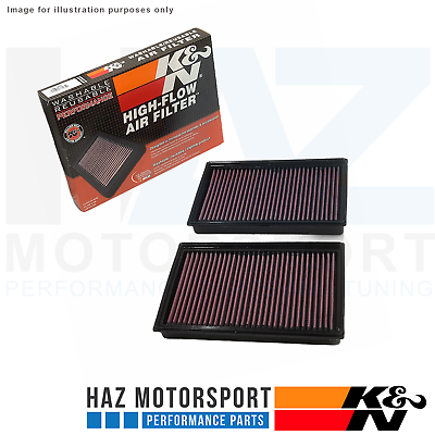 K&N Replacement Performance Air Filter Mercedes AMG GT / GT-S / GT-R V8 4.0 - x2