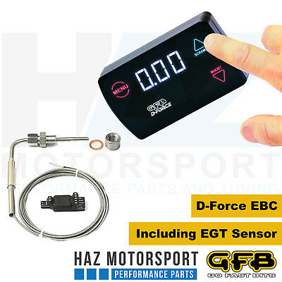 GFB Go Fast Bits D-Force Diesel Electronic Boost Controller With EGT Sensor 3007