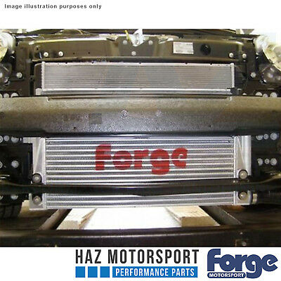 Forge Motorsport Front Mount Intercooler Kit Black Hose Fiat 500 Turbo / Abarth