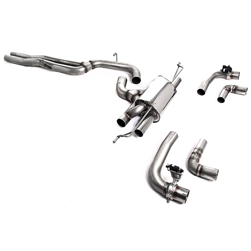 Milltek GPF Back Race Non-Resonated Exhaust System For Audi RS3 8Y Sportback 22-