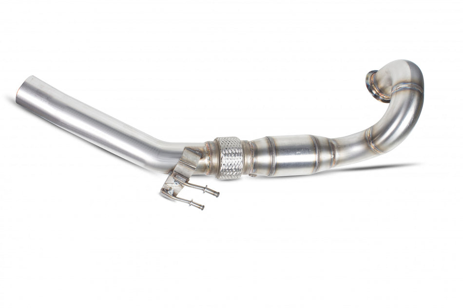 Vag Golf Mk7 Gti Scorpion 3" Downpipe With High Flow Sports Cat