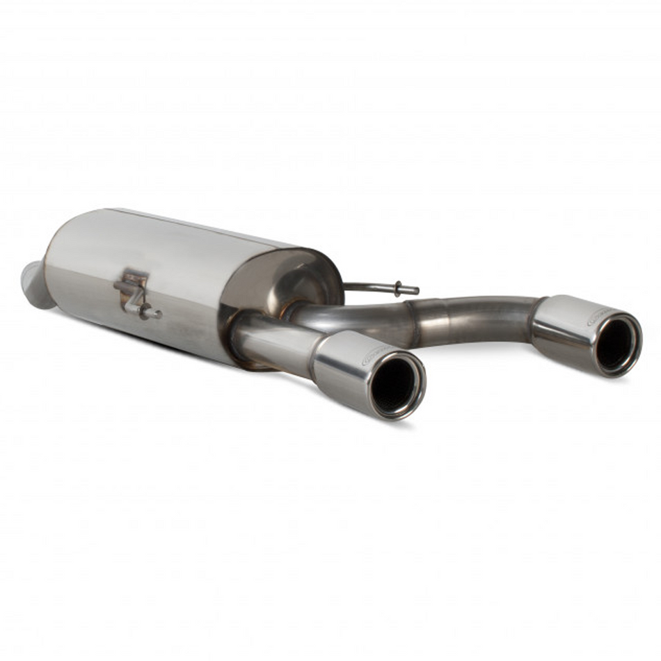 Clio Mk2 2.0 182 03-06 03-06 Scorpion 2.5" Non-Res Catback Exhaust Polished Tip