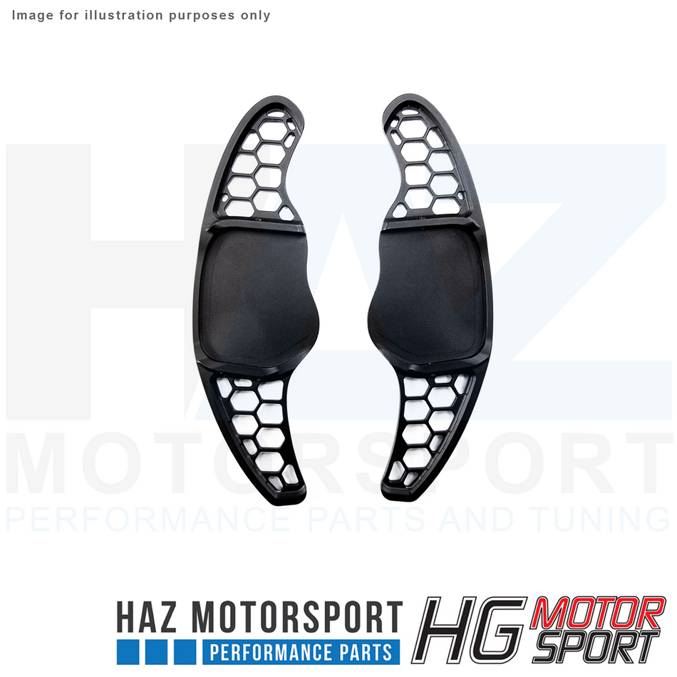 HG Motorsport Paddle Shift Extentions Honey Comb Design Seat Leon Cupra 5F