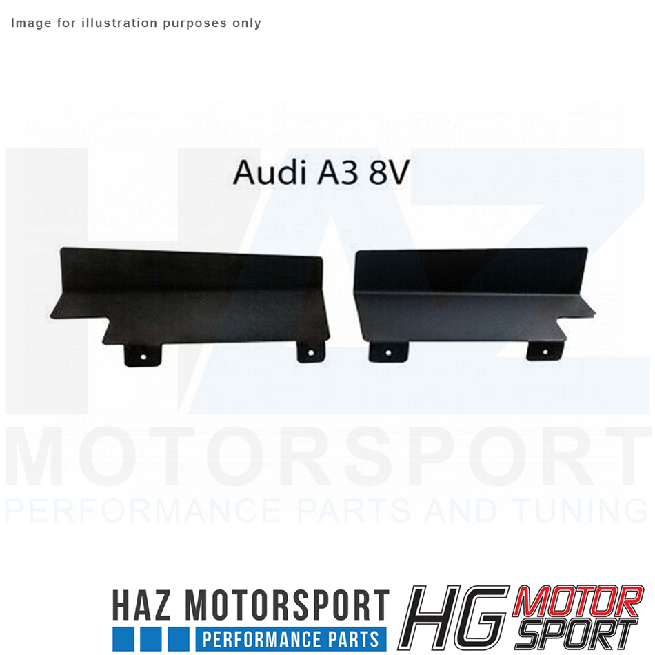 HG Motorsport Additional Air Baffle/Duct Kit for Audi A3 S3 RS3 8V PFL/FL