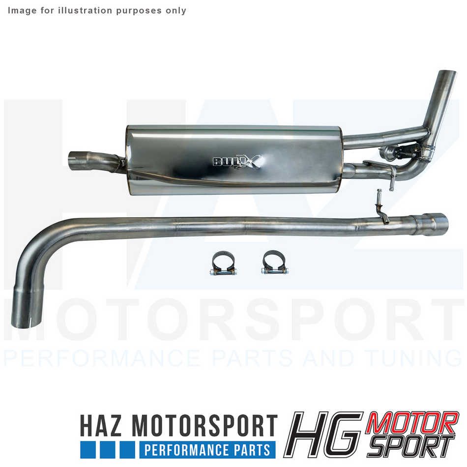 HG Motorsport BULL-X 2 Remote Control Valved Exhaust System for VW UP GTI