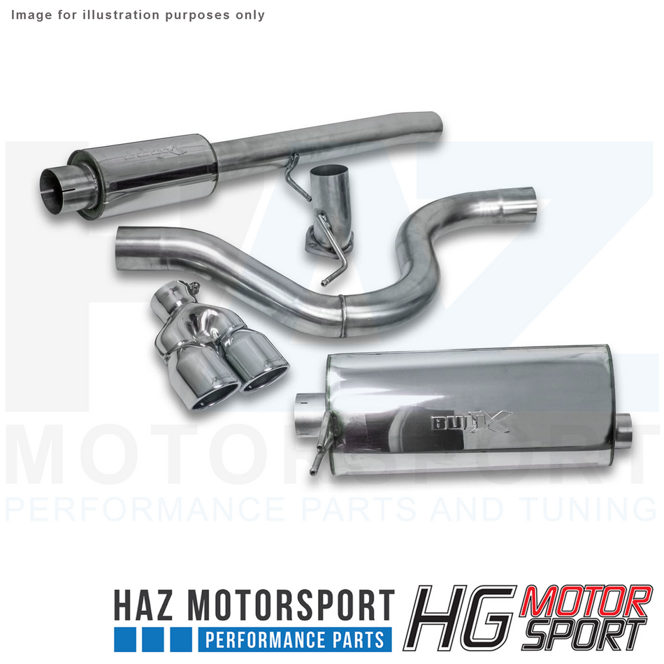 HG Motorsport BULL-X 3 Catback Exhaust System For Ford Fiesta ST MK7