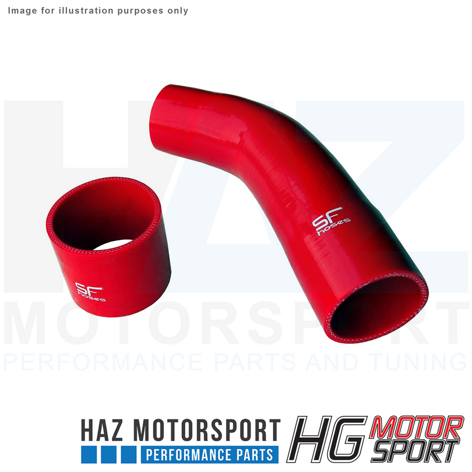 HG Motorsport Red Silicone Intake Hose for Ford Focus ST MK2