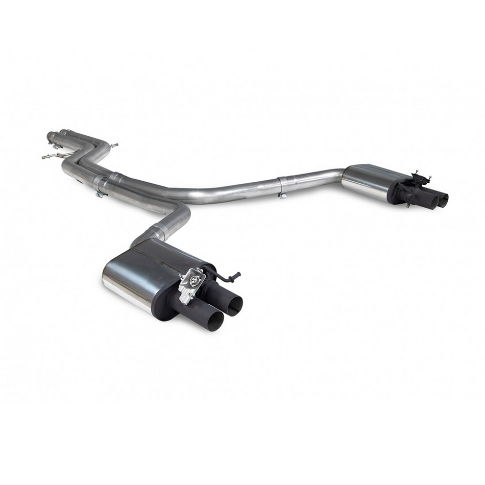 Scorpion 2.75" Non Resonated Catback Exhaust System For Audi RS6 C7 4.0 TFSI