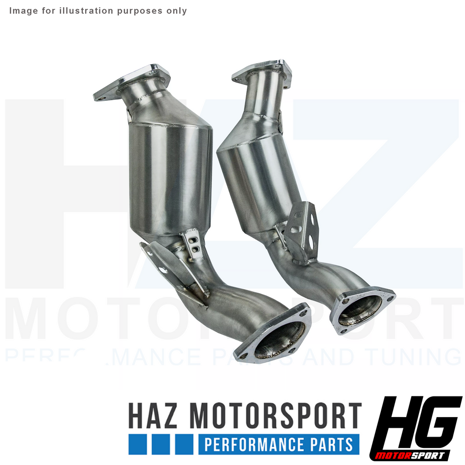 HG Motorsport BULL-X Decat Downpipe For Audi S4 S5 B8 3.0TFSI