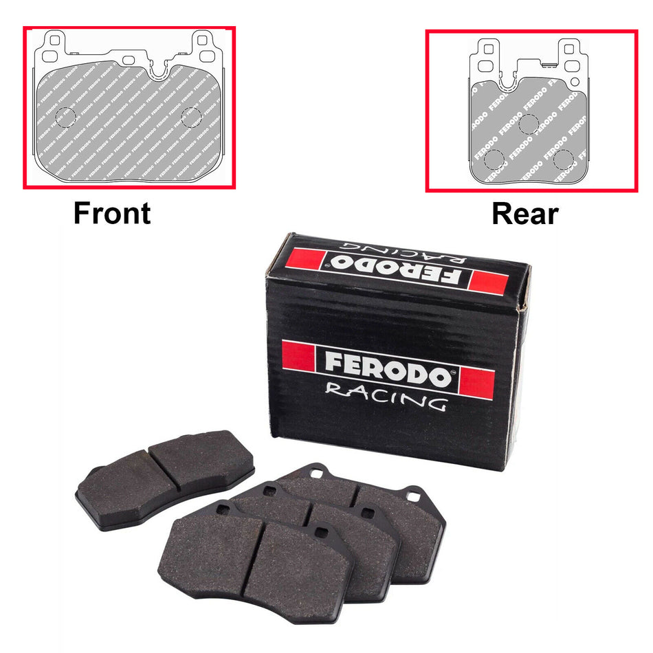 Ferodo Racing DS2500 Front & Rear Brake Pads For BMW M3 F80, M4 F82 F83, M2 F87