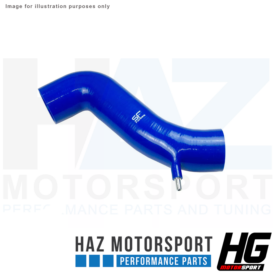 HG Motorsport Blue Silicone Intake Hose for Ford Fiesta ST MK7