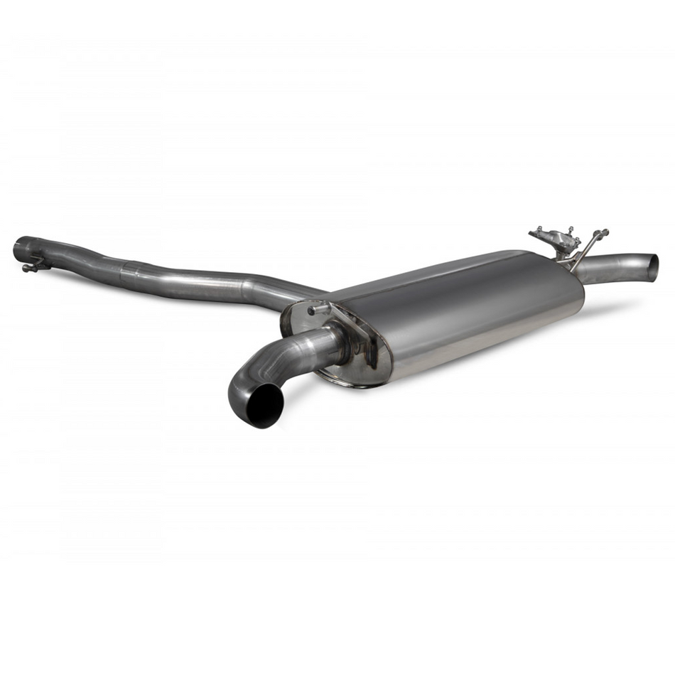 Scorpion GPF-Back Resonated Valved Exhaust for Mercedes A35 AMG 18-20 Hatch