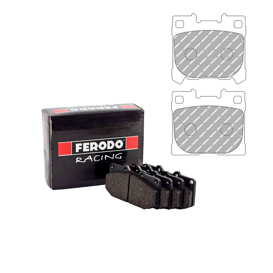 Ferodo Racing DS2500 Rear Brake Pads For Toyota Yaris GR 1.6T 4WD