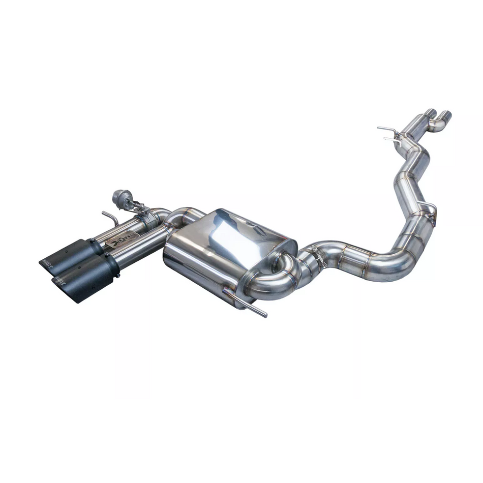 EGO-X 3.5" Catback Valved Exhaust System For Audi RS3 8P By HG Motorsport
