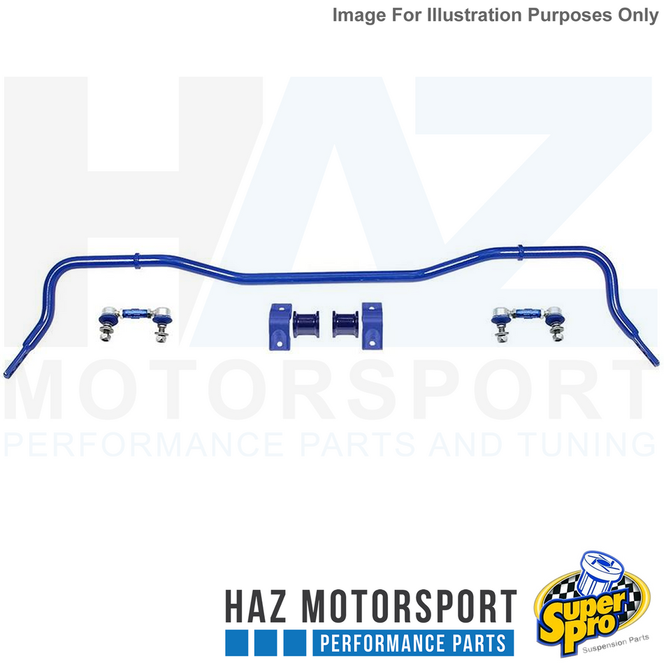 SuperPro 25mm Rear Heavy Duty 3 Position Adjustable Sway Bar Ford Mustang MK6