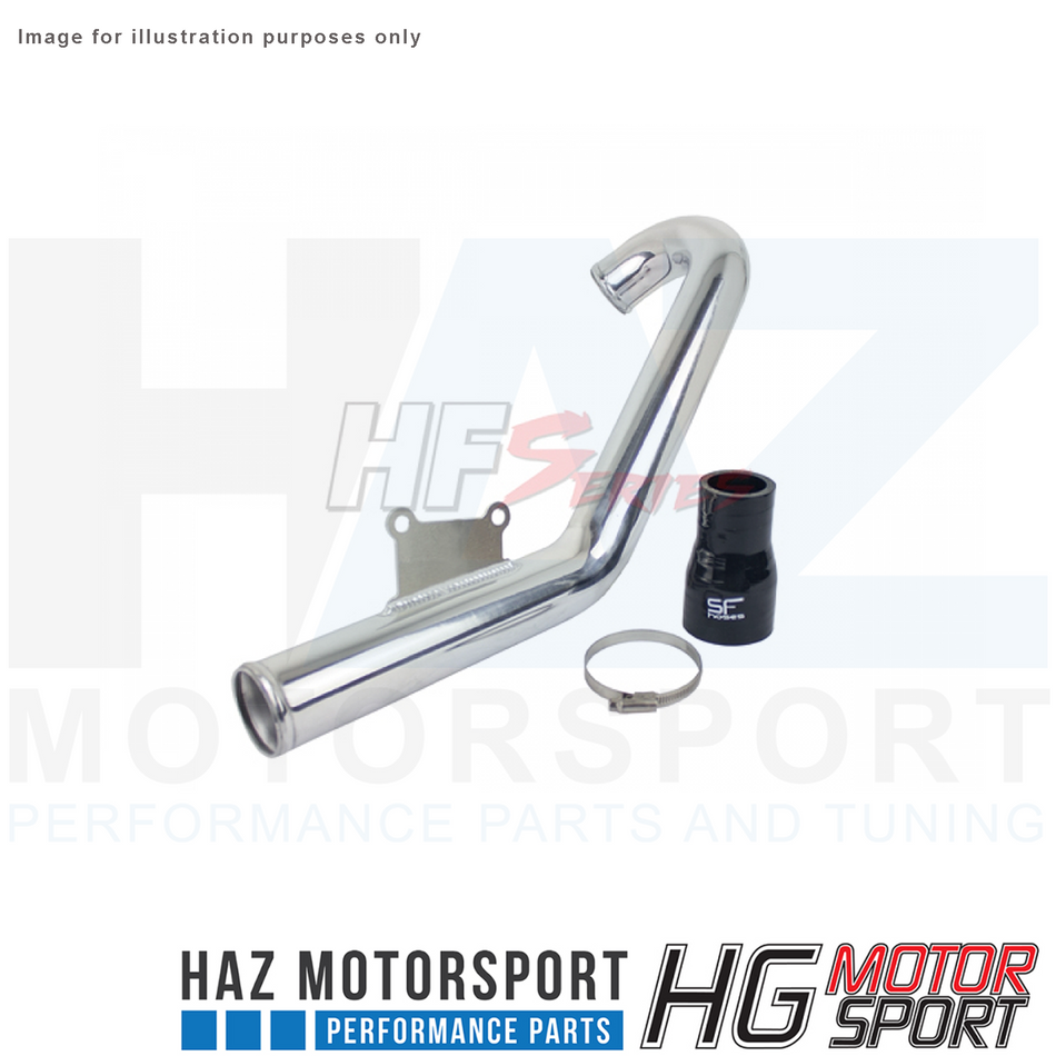 HG Motorsport Aluminium Turbo Pressure Outlet Pipe for Ford Fiesta ST180 MK.7