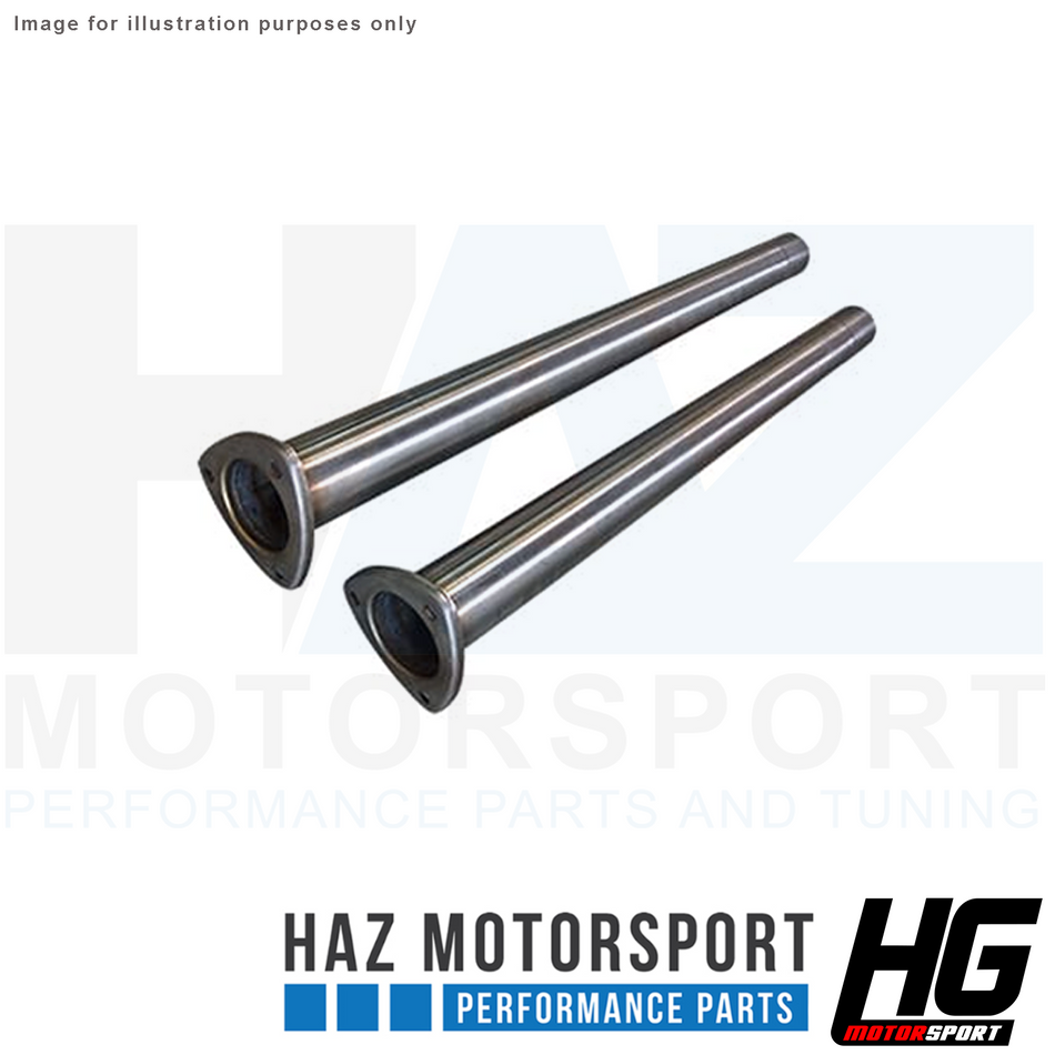 HG Motorsport BULL-X 2.5" Non-Res Centre Mid Pipes Delete Audi RS3 8P / TTRS 8J