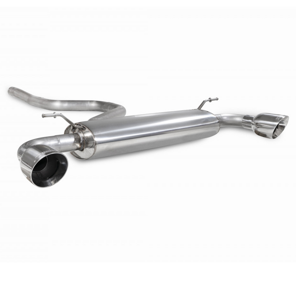 Scorpion GPF-Back 3" Exhaust System with Daytona Tips for Ford Focus ST MK4
